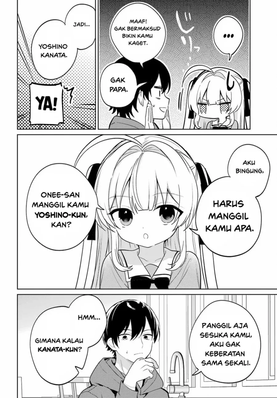 Halaman 4 — Remote Jugyou ni Nattara Class 1 no Bishoujo to Doukyo suru Koto ni Natta Chapter 15