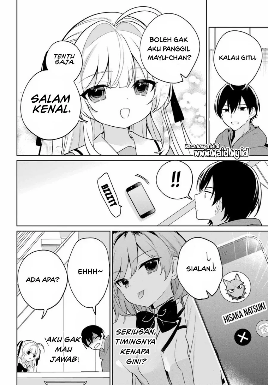 Halaman 6 — Remote Jugyou ni Nattara Class 1 no Bishoujo to Doukyo suru Koto ni Natta Chapter 15