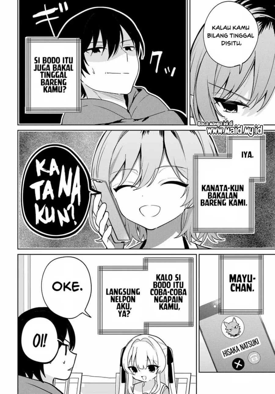 Halaman 12 — Remote Jugyou ni Nattara Class 1 no Bishoujo to Doukyo suru Koto ni Natta Chapter 15