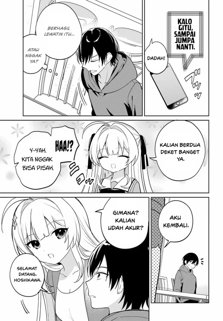 Halaman 13 — Remote Jugyou ni Nattara Class 1 no Bishoujo to Doukyo suru Koto ni Natta Chapter 15