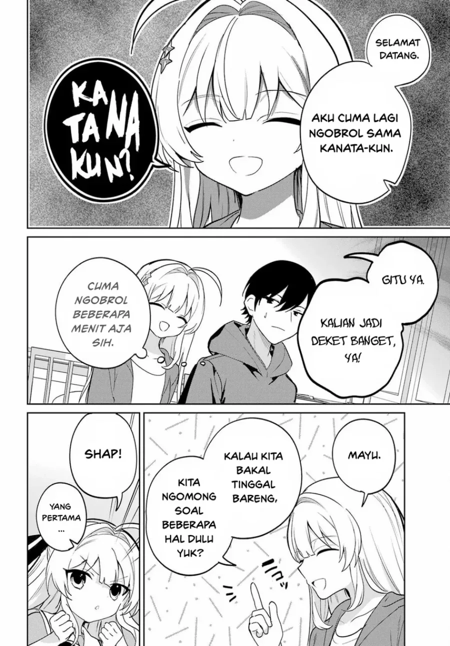 Halaman 14 — Remote Jugyou ni Nattara Class 1 no Bishoujo to Doukyo suru Koto ni Natta Chapter 15
