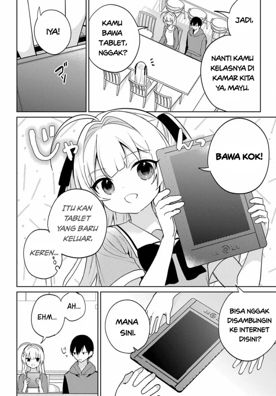 Halaman 16 — Remote Jugyou ni Nattara Class 1 no Bishoujo to Doukyo suru Koto ni Natta Chapter 15