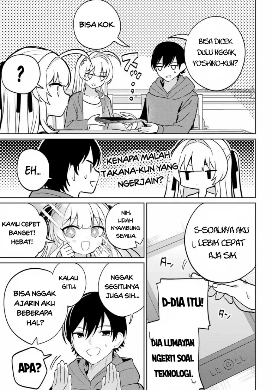 Halaman 17 — Remote Jugyou ni Nattara Class 1 no Bishoujo to Doukyo suru Koto ni Natta Chapter 15