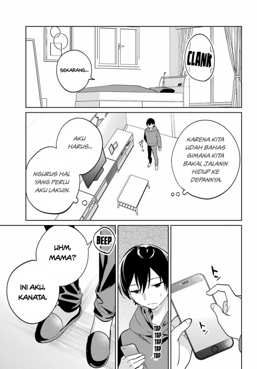Halaman 19 — Remote Jugyou ni Nattara Class 1 no Bishoujo to Doukyo suru Koto ni Natta Chapter 15