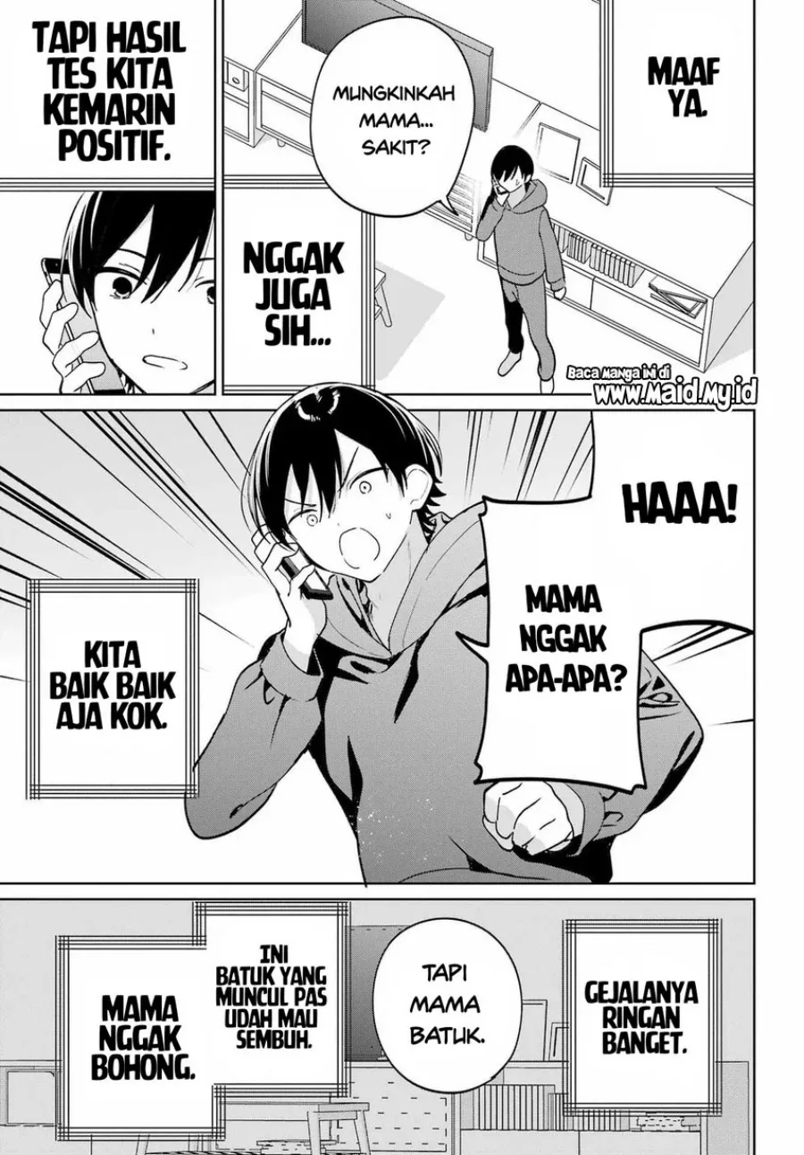 Halaman 21 — Remote Jugyou ni Nattara Class 1 no Bishoujo to Doukyo suru Koto ni Natta Chapter 15