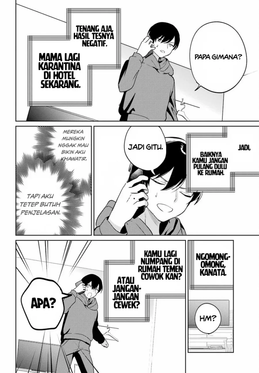 Halaman 22 — Remote Jugyou ni Nattara Class 1 no Bishoujo to Doukyo suru Koto ni Natta Chapter 15