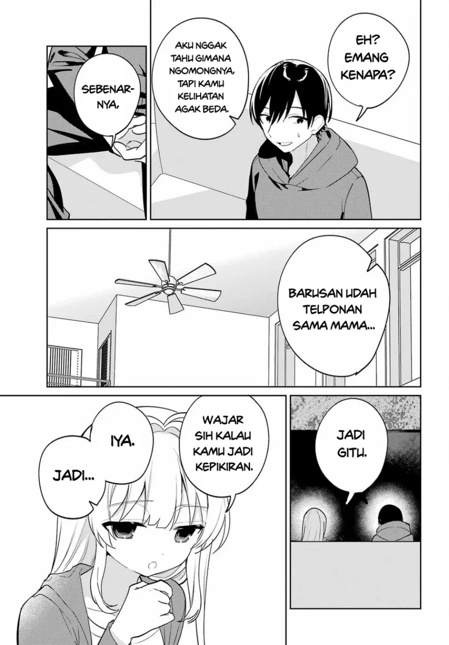 Halaman 25 — Remote Jugyou ni Nattara Class 1 no Bishoujo to Doukyo suru Koto ni Natta Chapter 15