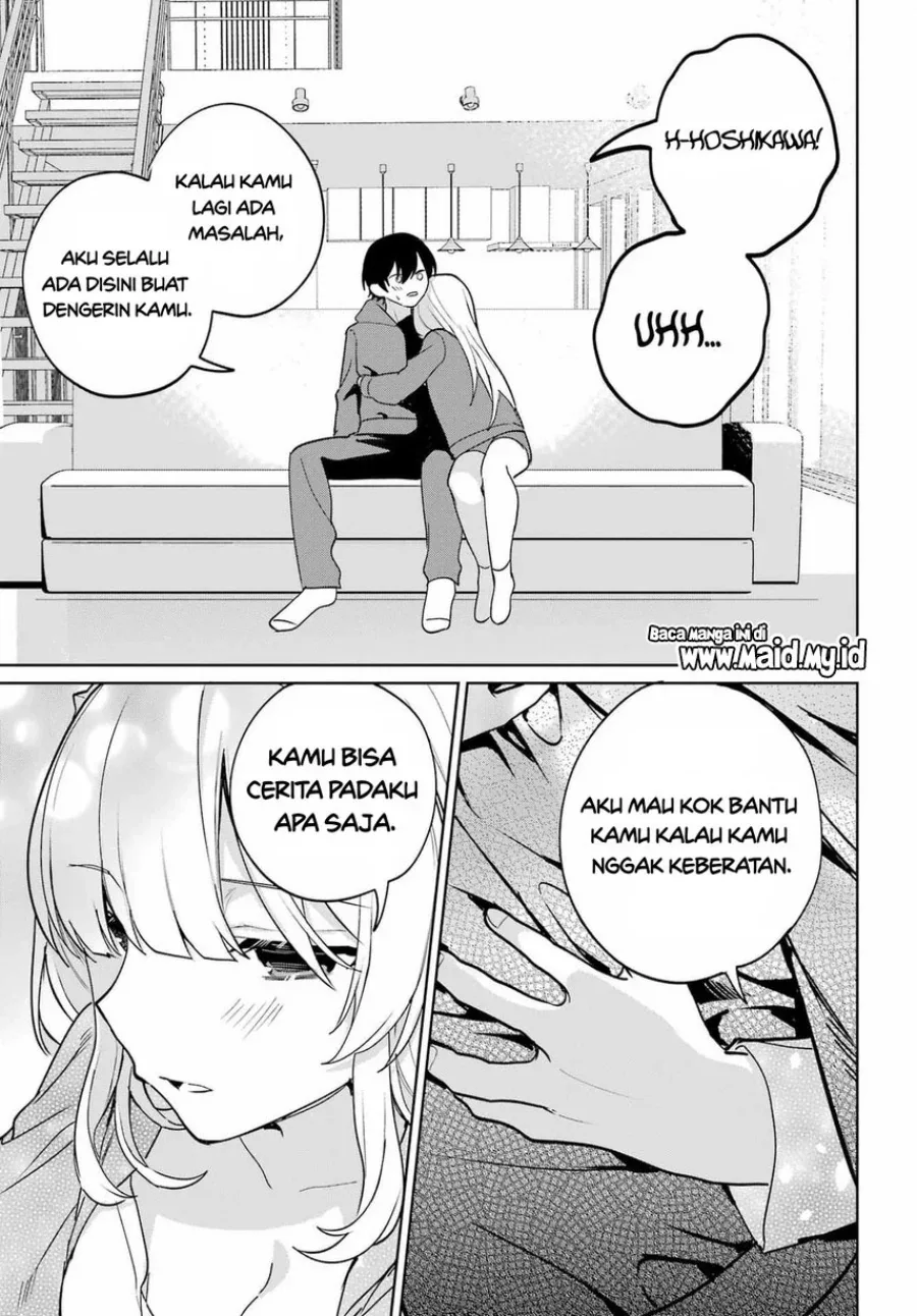 Halaman 27 — Remote Jugyou ni Nattara Class 1 no Bishoujo to Doukyo suru Koto ni Natta Chapter 15