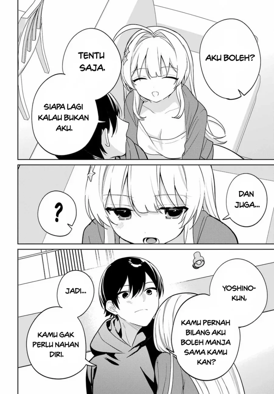 Halaman 28 — Remote Jugyou ni Nattara Class 1 no Bishoujo to Doukyo suru Koto ni Natta Chapter 15