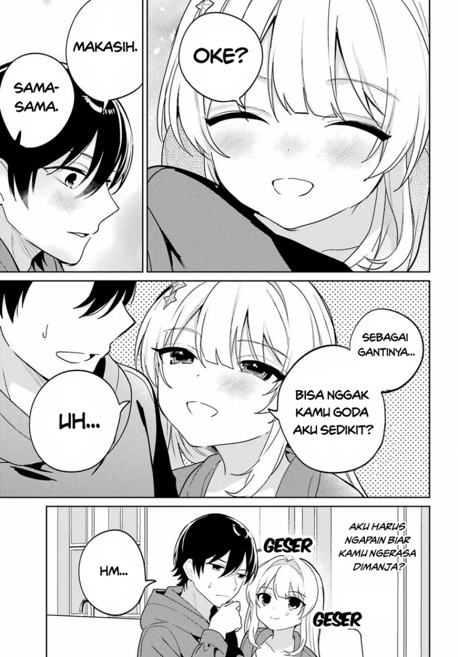 Halaman 29 — Remote Jugyou ni Nattara Class 1 no Bishoujo to Doukyo suru Koto ni Natta Chapter 15