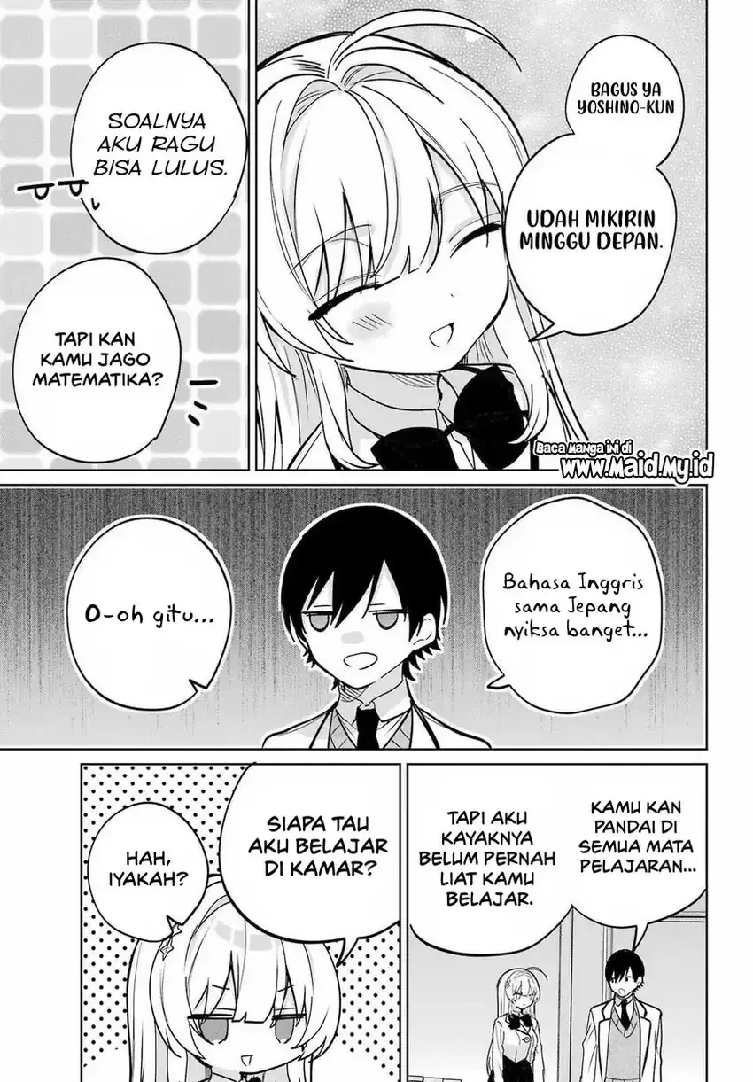 Halaman 8 — Remote Jugyou ni Nattara Class 1 no Bishoujo to Doukyo suru Koto ni Natta Chapter 18