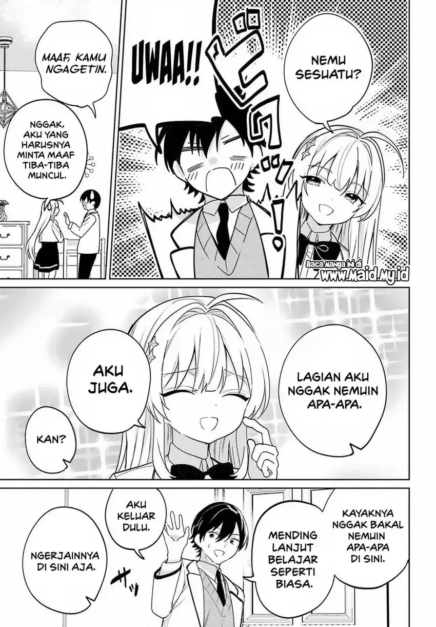 Halaman 14 — Remote Jugyou ni Nattara Class 1 no Bishoujo to Doukyo suru Koto ni Natta Chapter 18