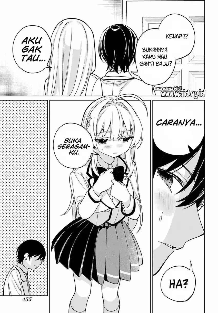 Halaman 16 — Remote Jugyou ni Nattara Class 1 no Bishoujo to Doukyo suru Koto ni Natta Chapter 18