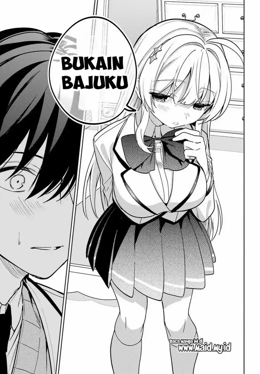 Halaman 18 — Remote Jugyou ni Nattara Class 1 no Bishoujo to Doukyo suru Koto ni Natta Chapter 18