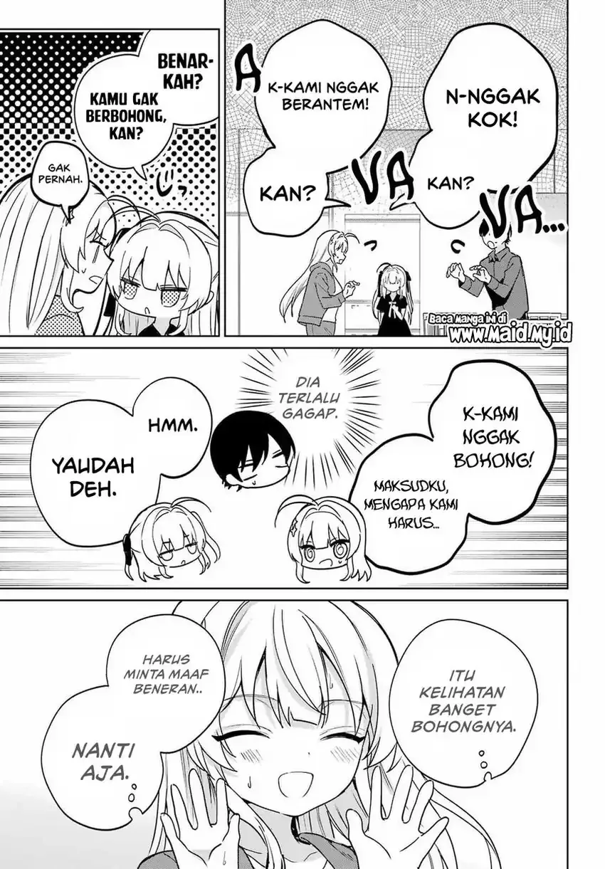 Halaman 28 — Remote Jugyou ni Nattara Class 1 no Bishoujo to Doukyo suru Koto ni Natta Chapter 18