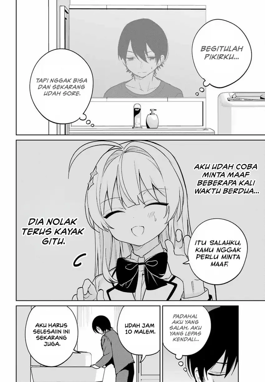 Halaman 29 — Remote Jugyou ni Nattara Class 1 no Bishoujo to Doukyo suru Koto ni Natta Chapter 18