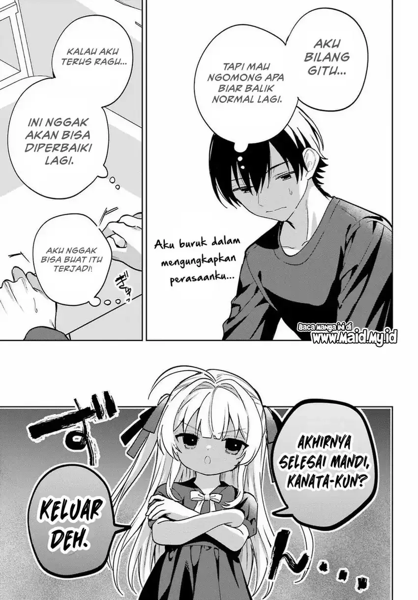 Halaman 30 — Remote Jugyou ni Nattara Class 1 no Bishoujo to Doukyo suru Koto ni Natta Chapter 18