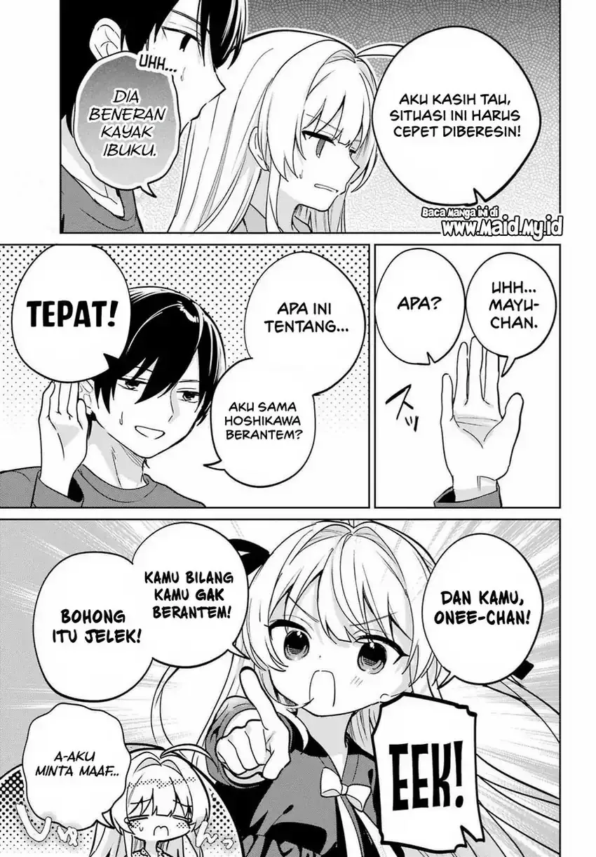 Halaman 32 — Remote Jugyou ni Nattara Class 1 no Bishoujo to Doukyo suru Koto ni Natta Chapter 18
