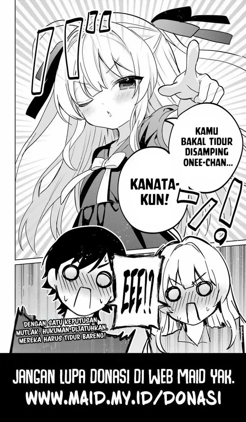 Halaman 35 — Remote Jugyou ni Nattara Class 1 no Bishoujo to Doukyo suru Koto ni Natta Chapter 18