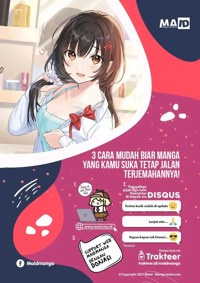 Halaman 37 — Remote Jugyou ni Nattara Class 1 no Bishoujo to Doukyo suru Koto ni Natta Chapter 18