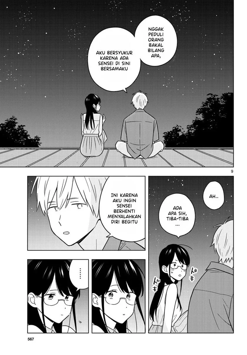 Halaman 11 — Sensei wa Koi wo Oshierarenai Chapter 45