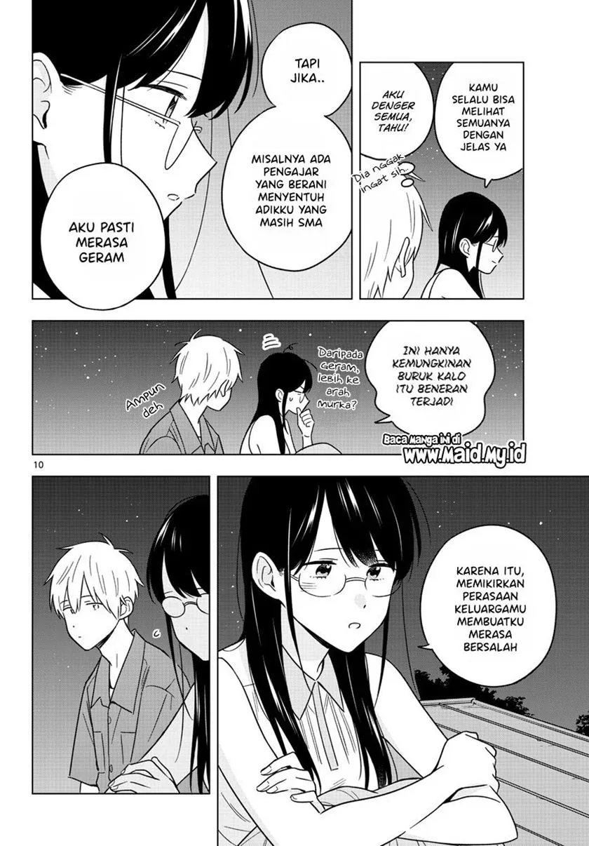 Halaman 12 — Sensei wa Koi wo Oshierarenai Chapter 45