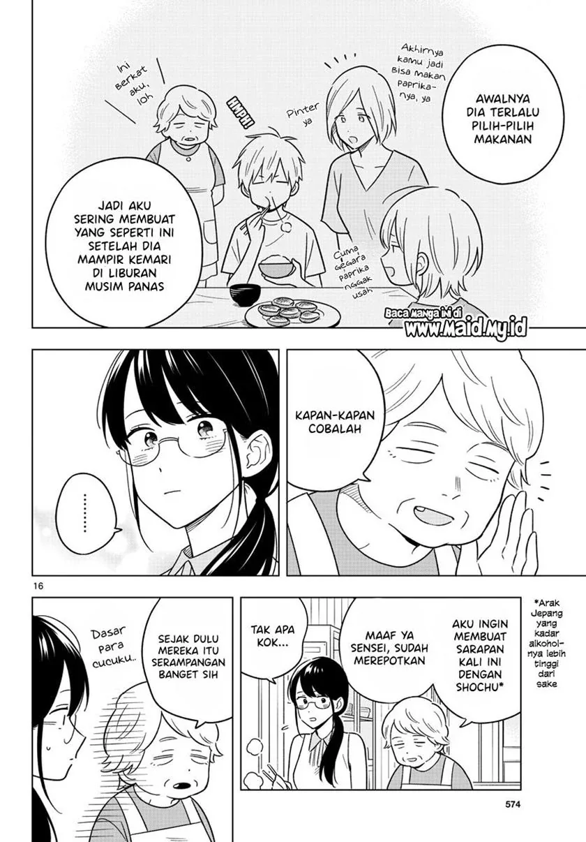 Halaman 18 — Sensei wa Koi wo Oshierarenai Chapter 45