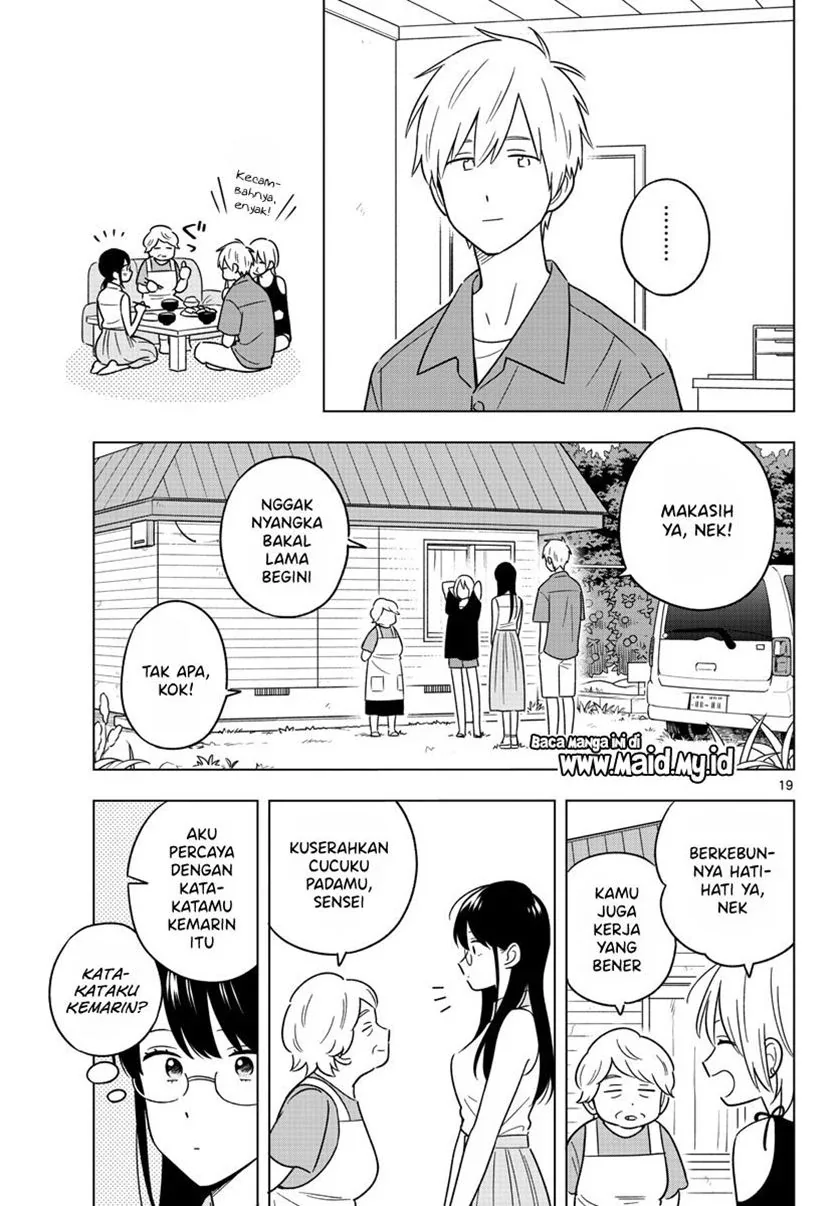 Halaman 21 — Sensei wa Koi wo Oshierarenai Chapter 45