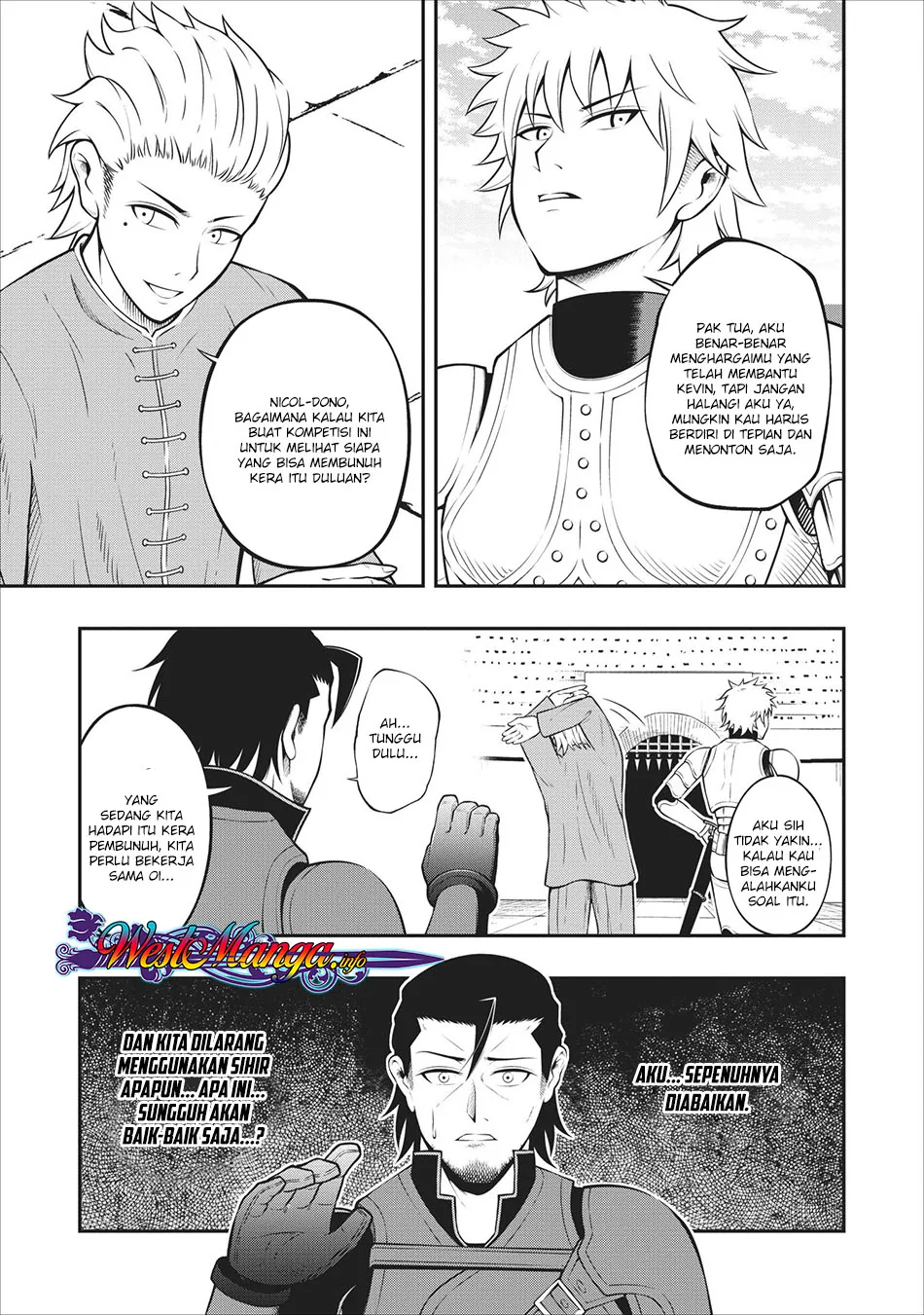 Halaman 9 — Sono Ossan, Isekai de Nishuume Play wo Mankitsuchuu Chapter 5