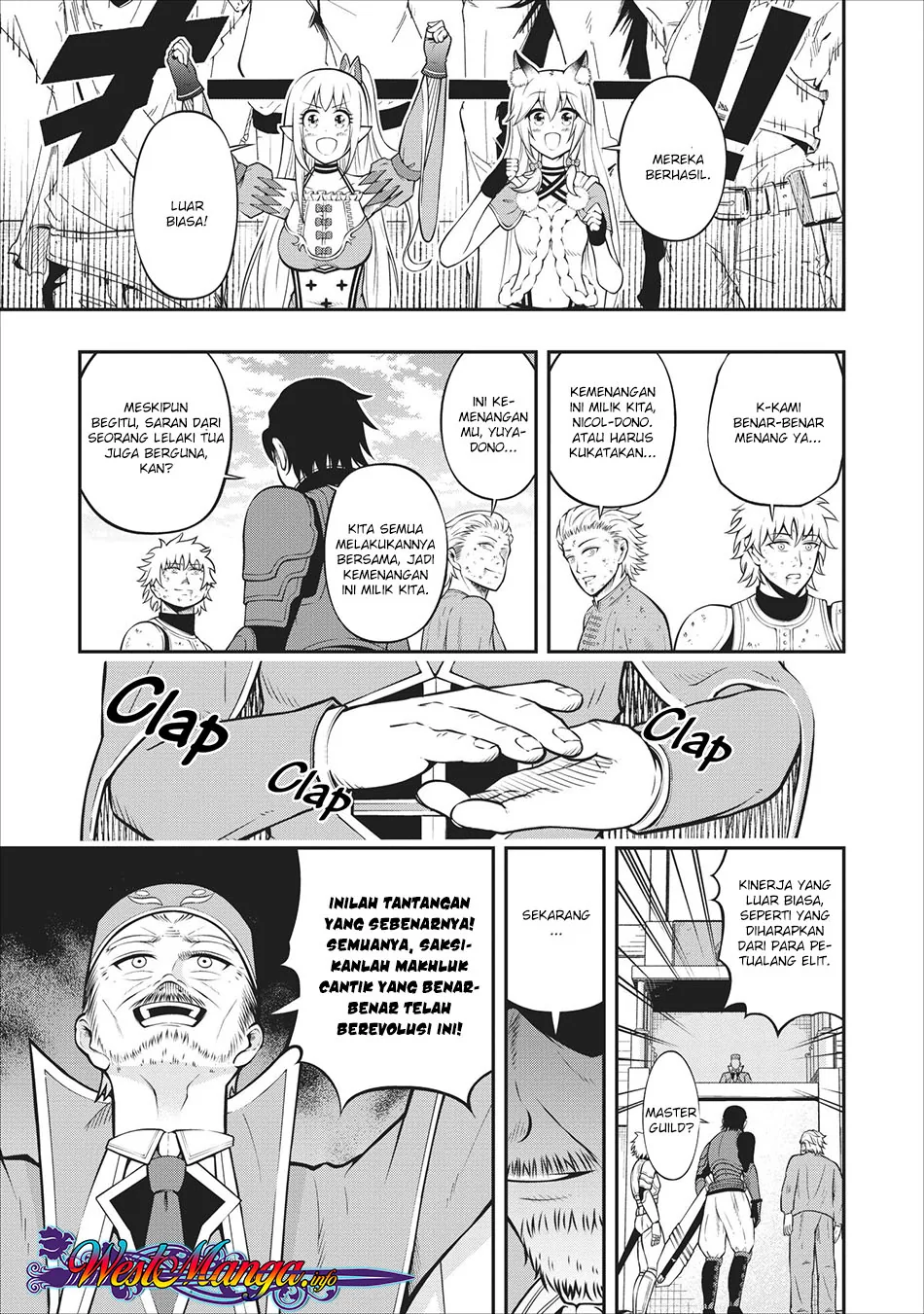 Halaman 19 — Sono Ossan, Isekai de Nishuume Play wo Mankitsuchuu Chapter 5