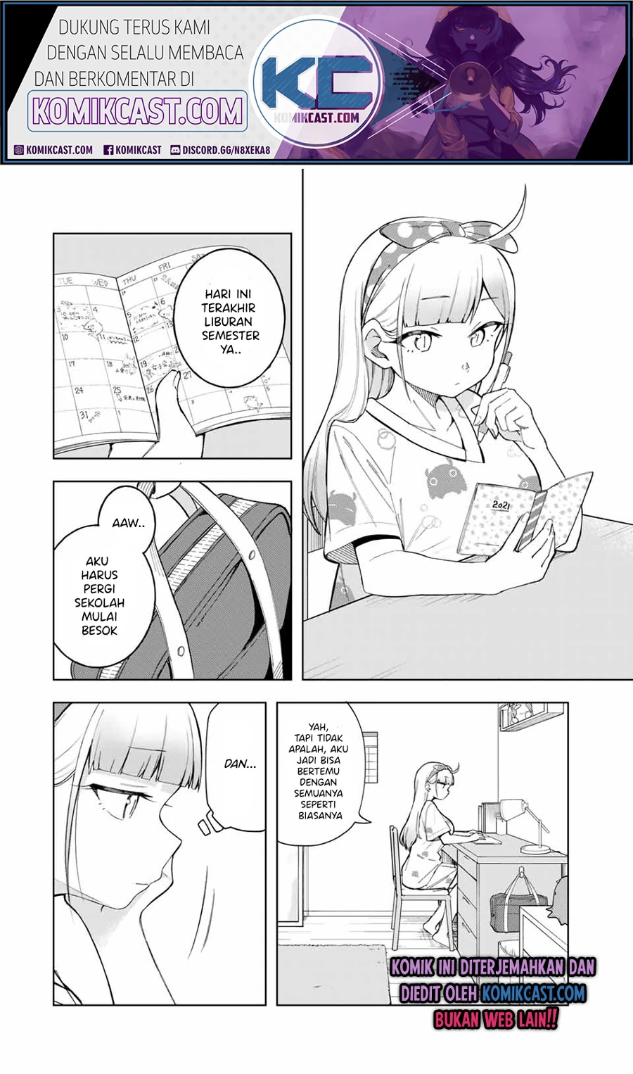 Halaman 3 — Doujima-kun wa Doujinai Chapter 23
