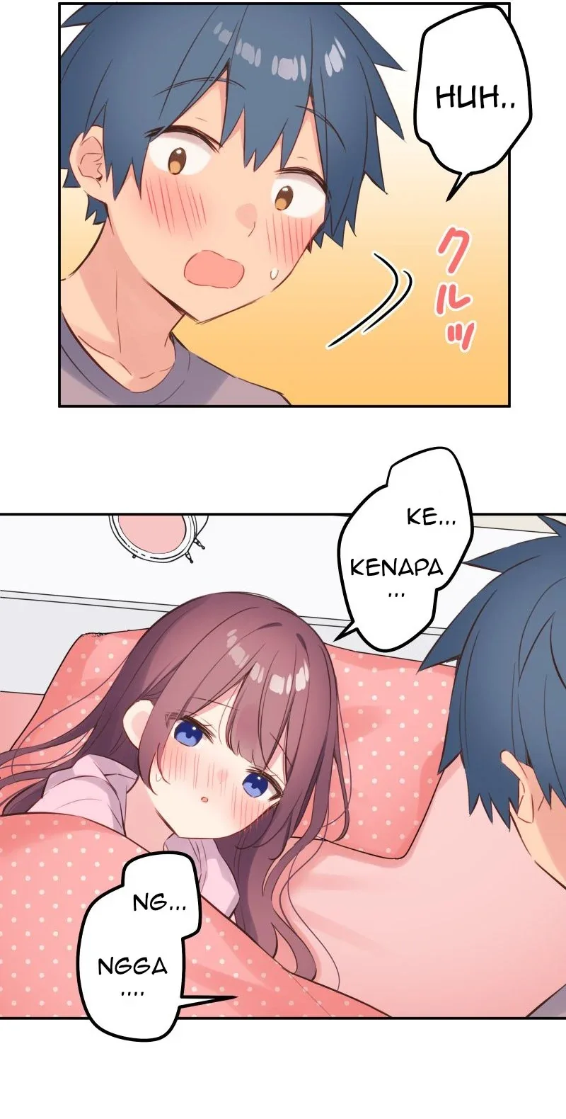 Halaman 4 — Waka-chan Is Flirty Again Chapter 136