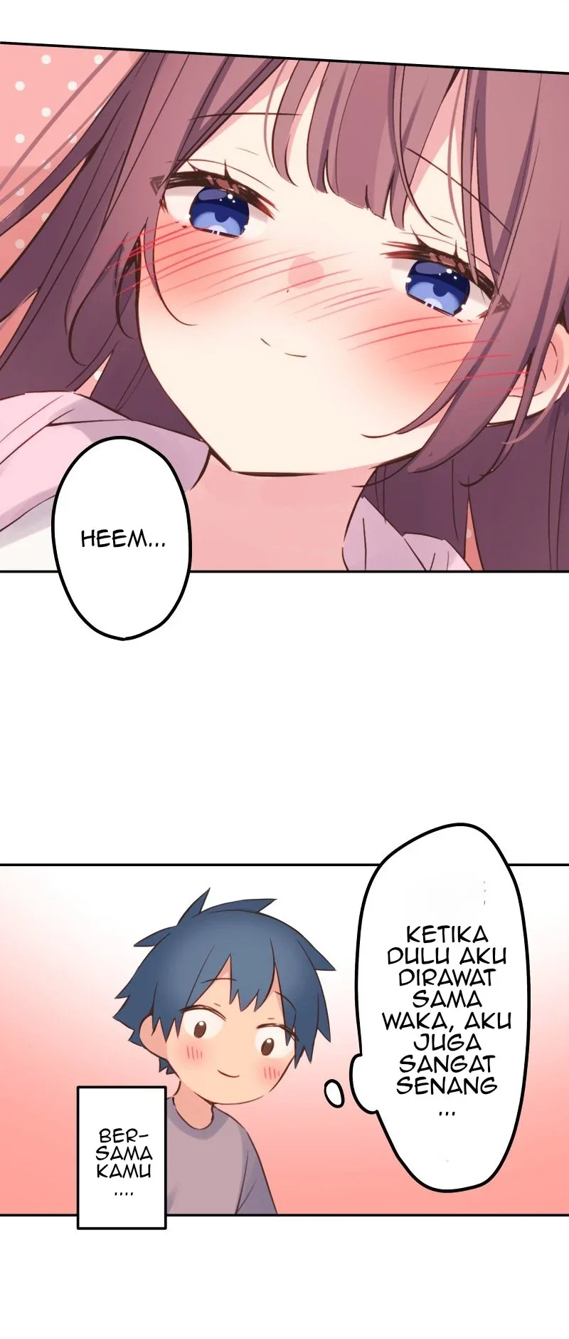 Halaman 9 — Waka-chan Is Flirty Again Chapter 136