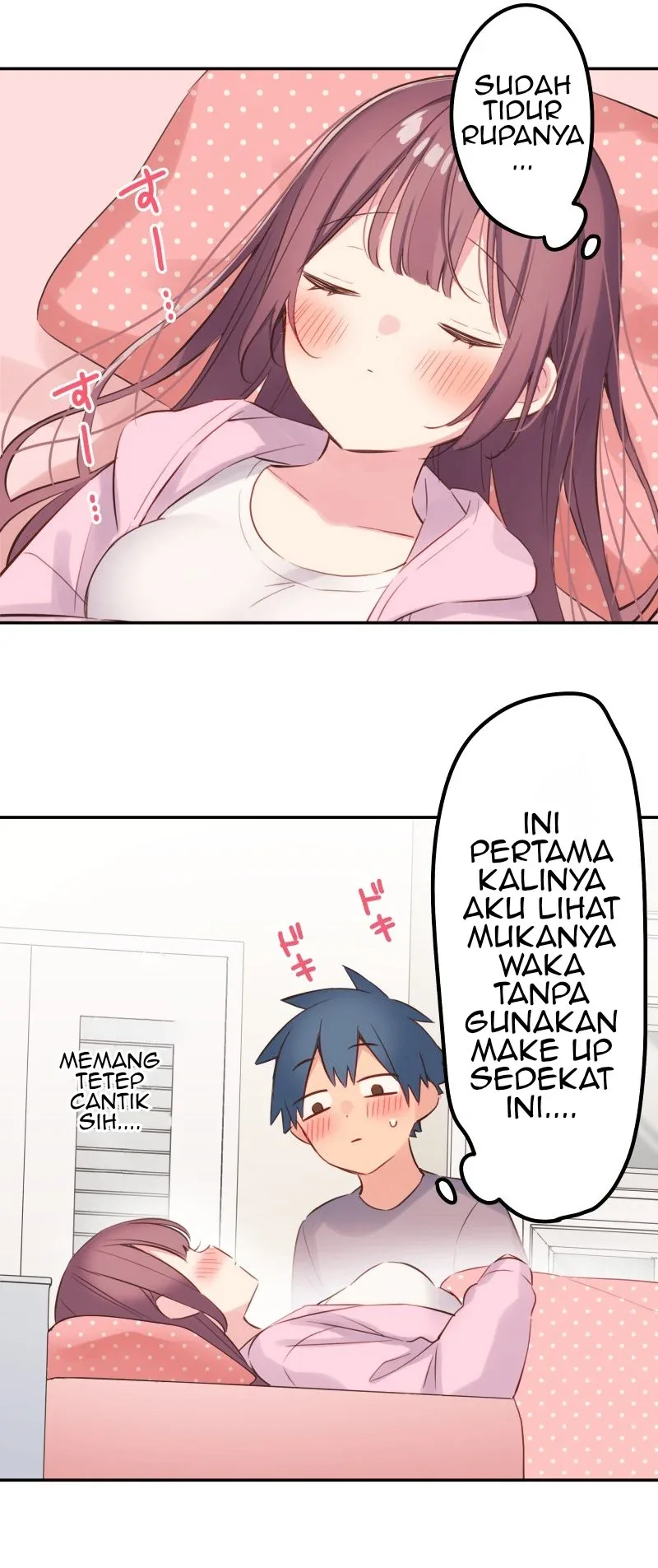 Halaman 11 — Waka-chan Is Flirty Again Chapter 136