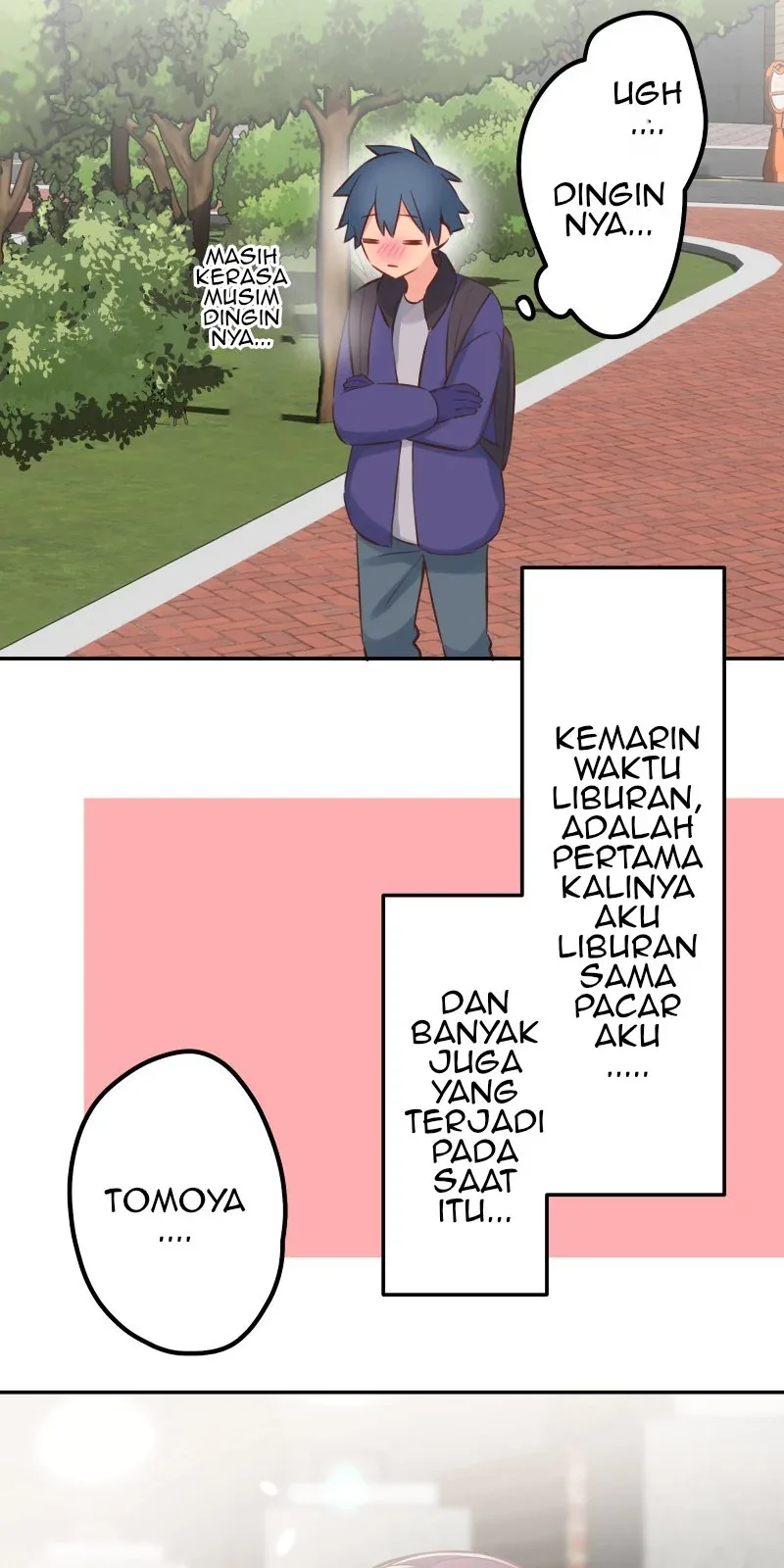 Halaman 14 — Waka-chan Is Flirty Again Chapter 136