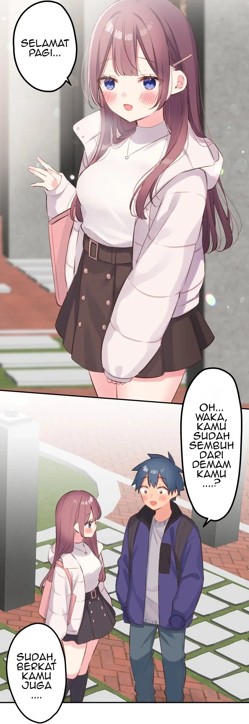 Halaman 15 — Waka-chan Is Flirty Again Chapter 136