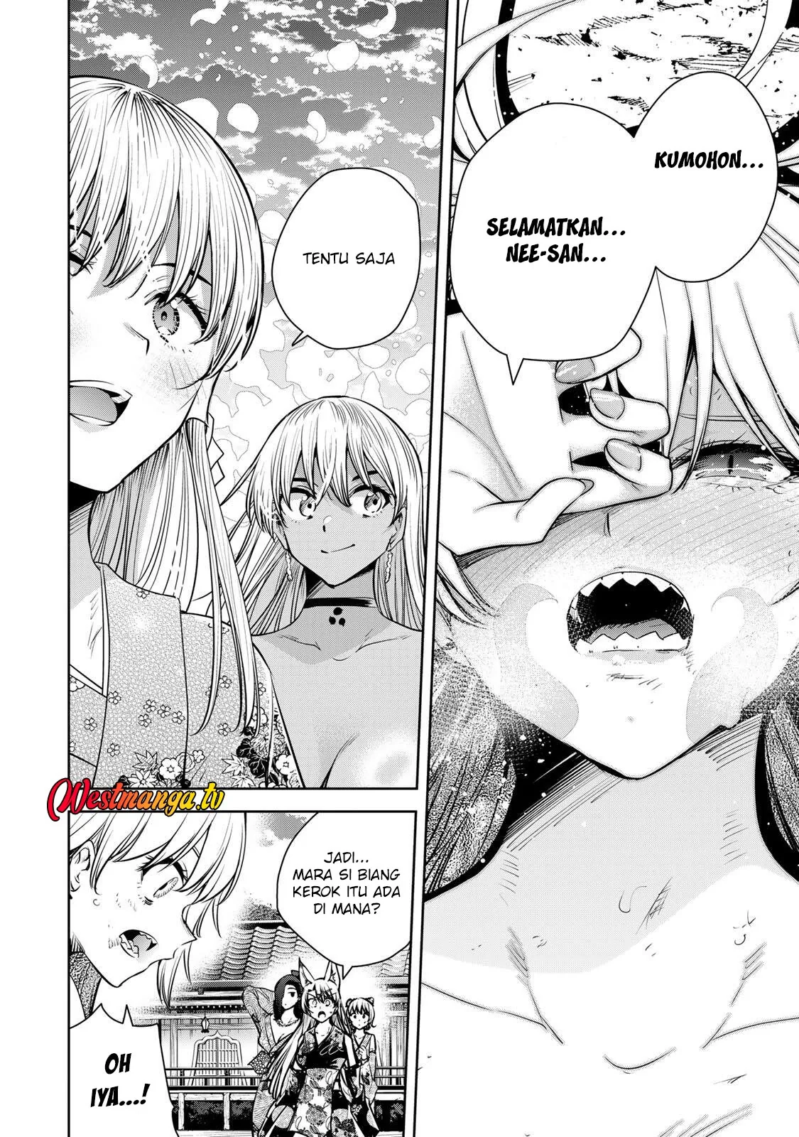 Halaman 10 — Sakigake no Hanamiko Chapter 73
