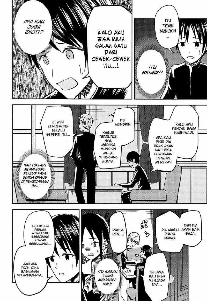 Halaman 9 — Kaguya-sama wa Kokurasetai: Tensai-tachi no Renai Zunousen Chapter 6