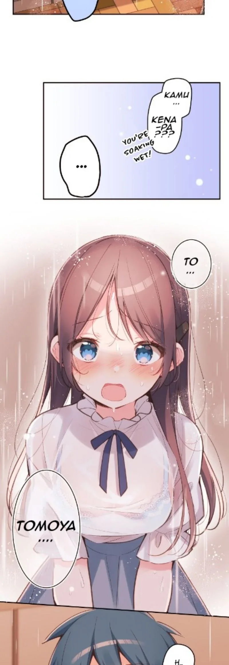 Halaman 3 — Waka-chan Is Flirty Again Chapter 35