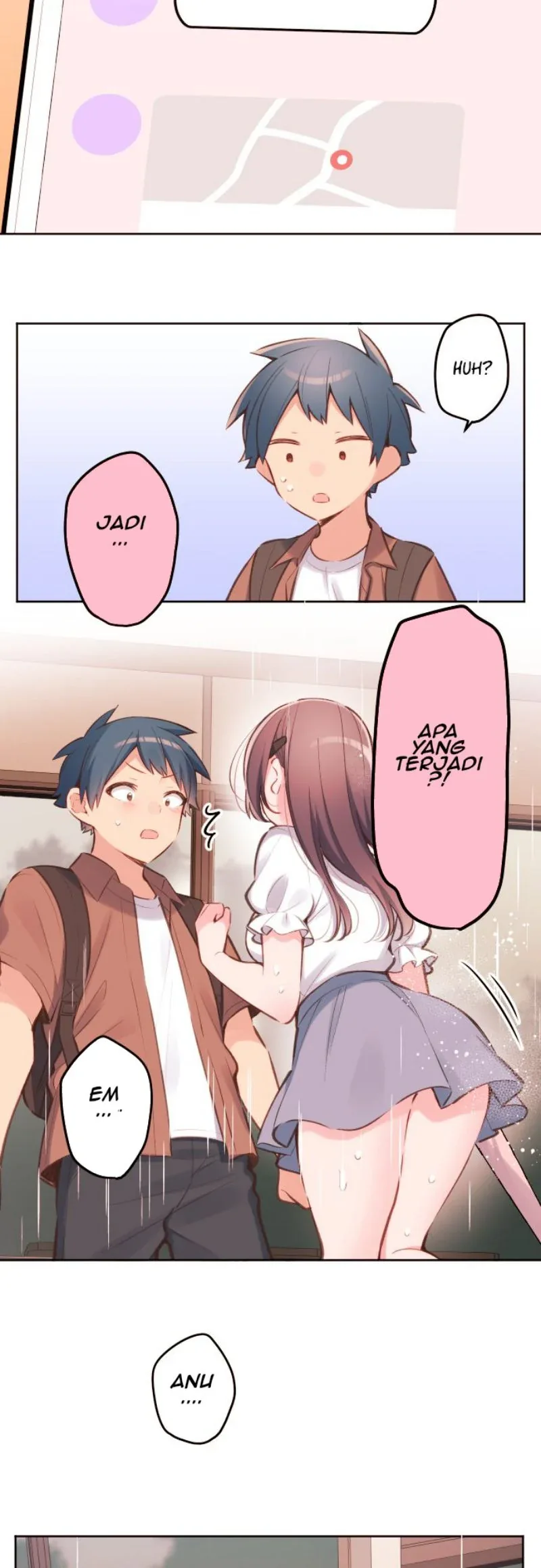 Halaman 6 — Waka-chan Is Flirty Again Chapter 35