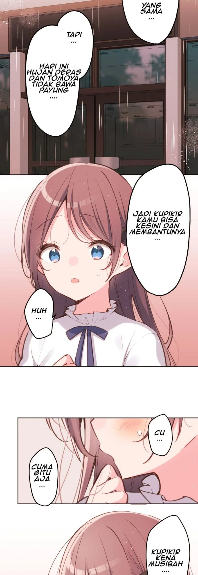 Halaman 8 — Waka-chan Is Flirty Again Chapter 35