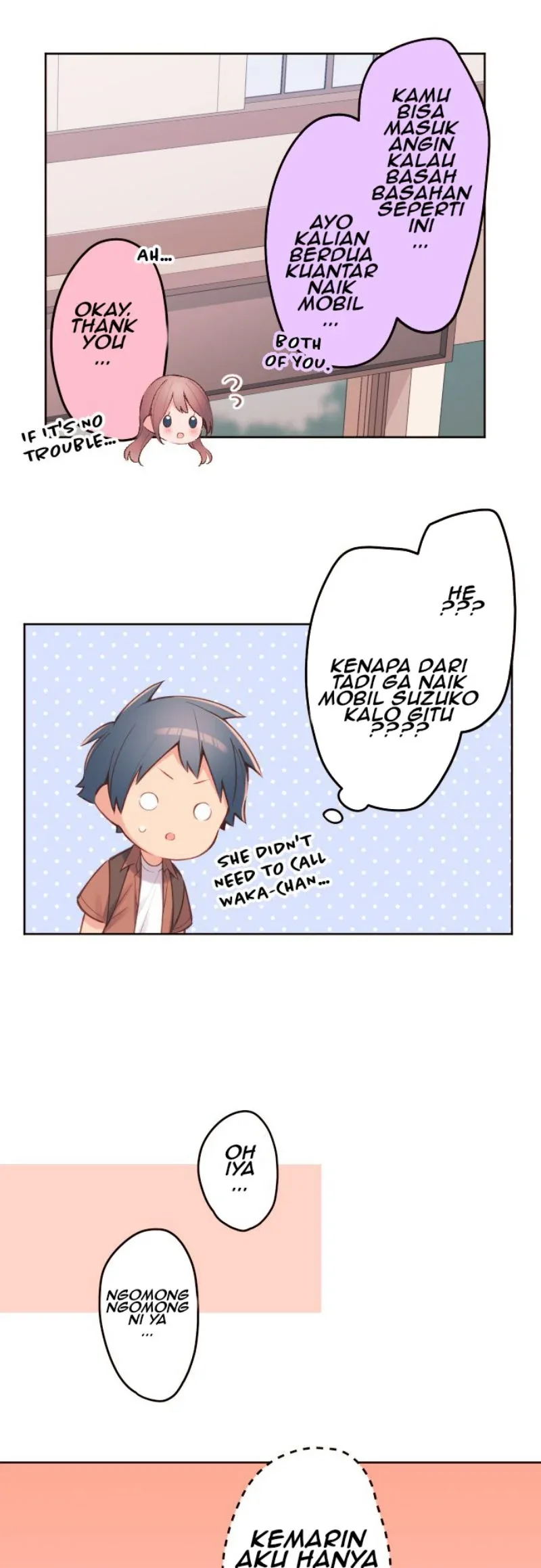 Halaman 10 — Waka-chan Is Flirty Again Chapter 35