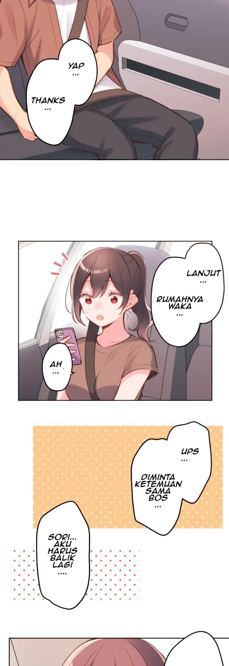 Halaman 13 — Waka-chan Is Flirty Again Chapter 35