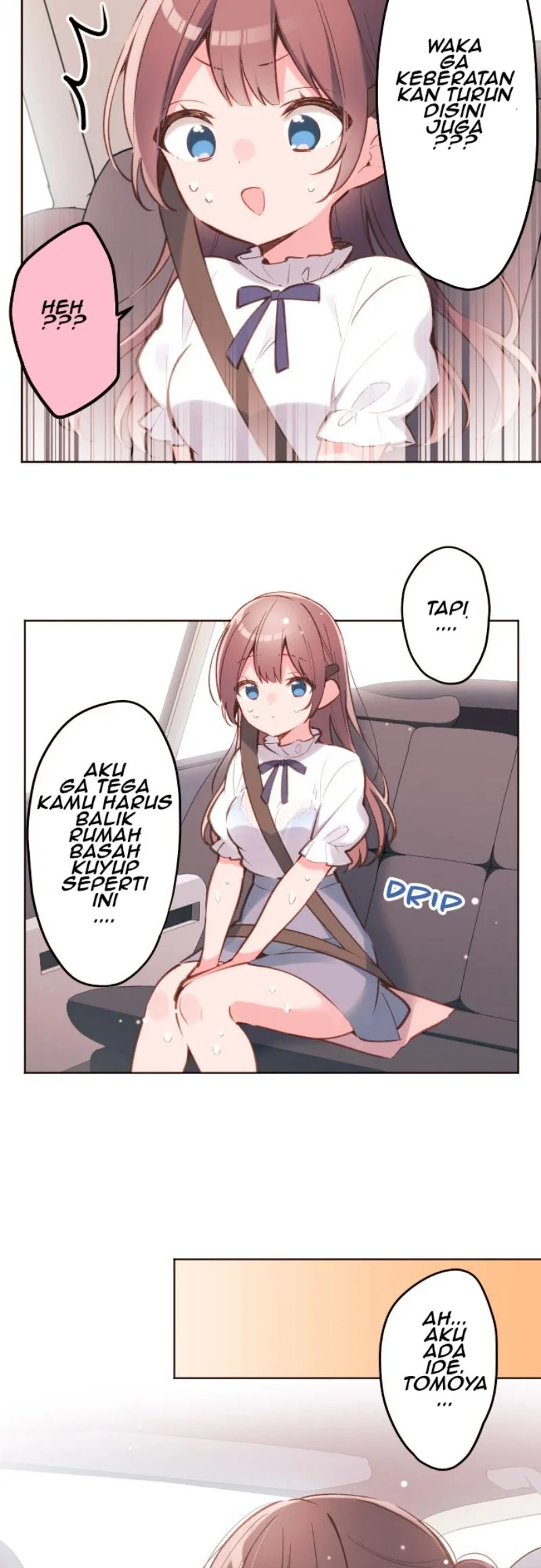 Halaman 14 — Waka-chan Is Flirty Again Chapter 35