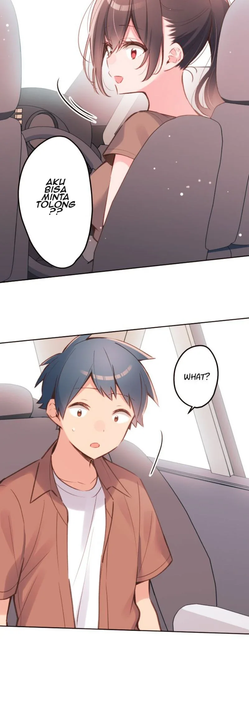 Halaman 15 — Waka-chan Is Flirty Again Chapter 35