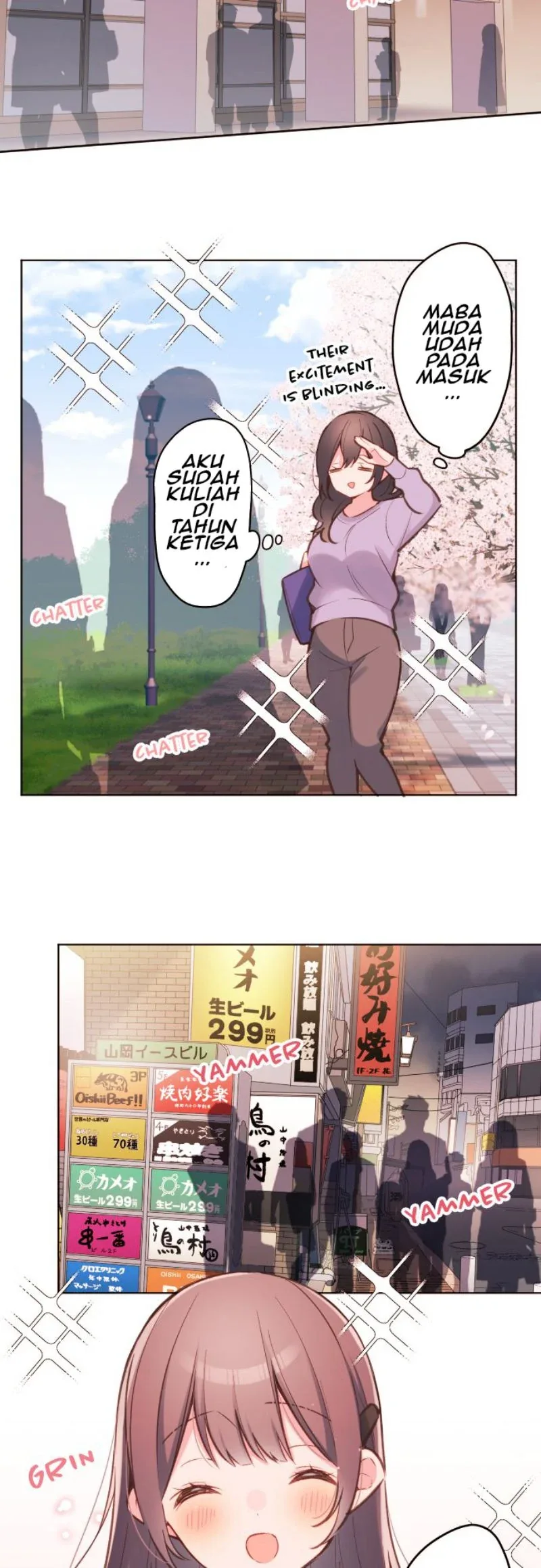 Halaman 18 — Waka-chan Is Flirty Again Chapter 35