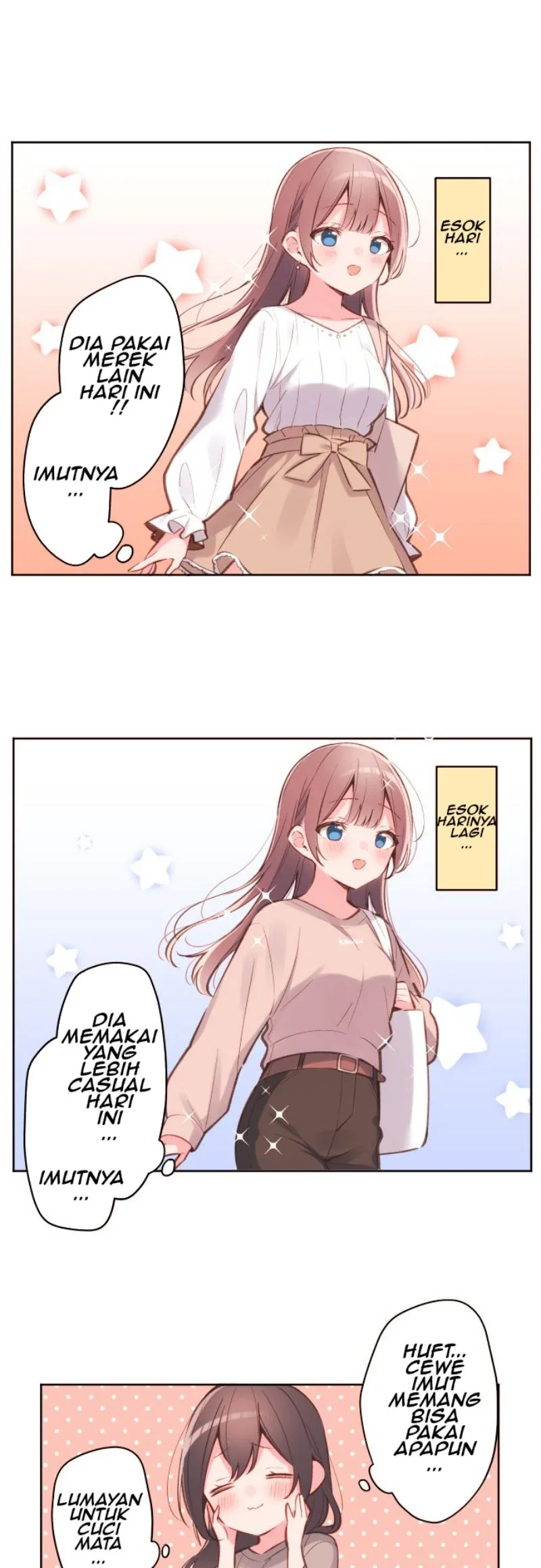 Halaman 22 — Waka-chan Is Flirty Again Chapter 35