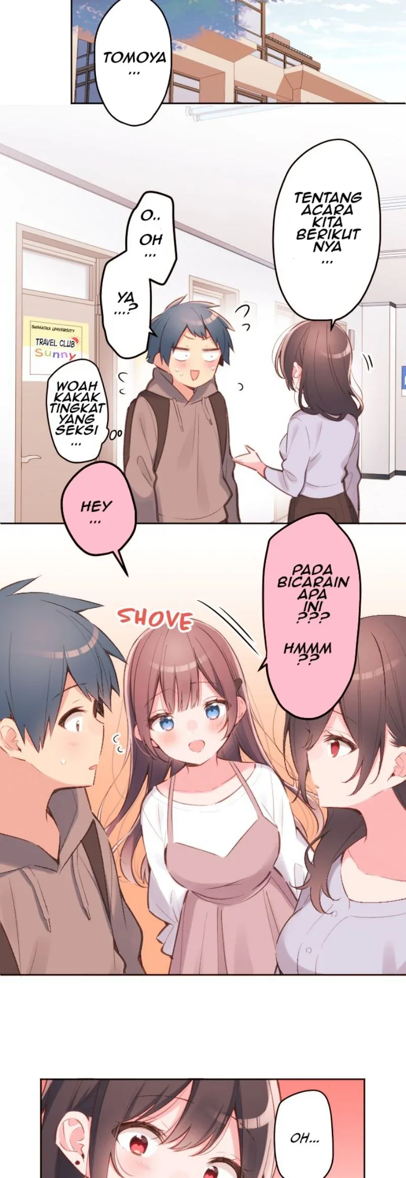 Halaman 26 — Waka-chan Is Flirty Again Chapter 35