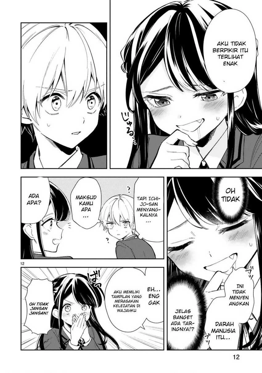 Halaman 13 — Ichijou-san wa Kao ni Deyasui Chapter 1