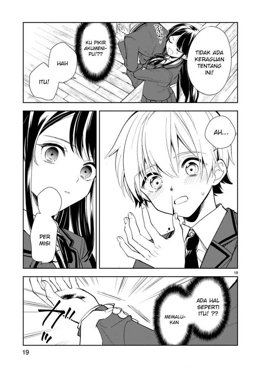 Halaman 19 — Ichijou-san wa Kao ni Deyasui Chapter 1